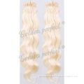 for European Lady Wavy Weft 100% Human Hair Extensions (GP-BBW18'')